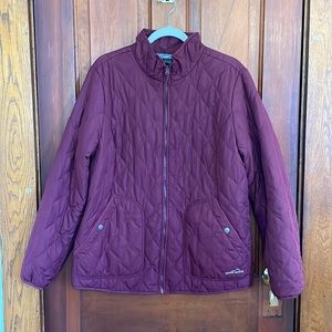 W’s Eddie Bauer Quilted Jacket, size XL
